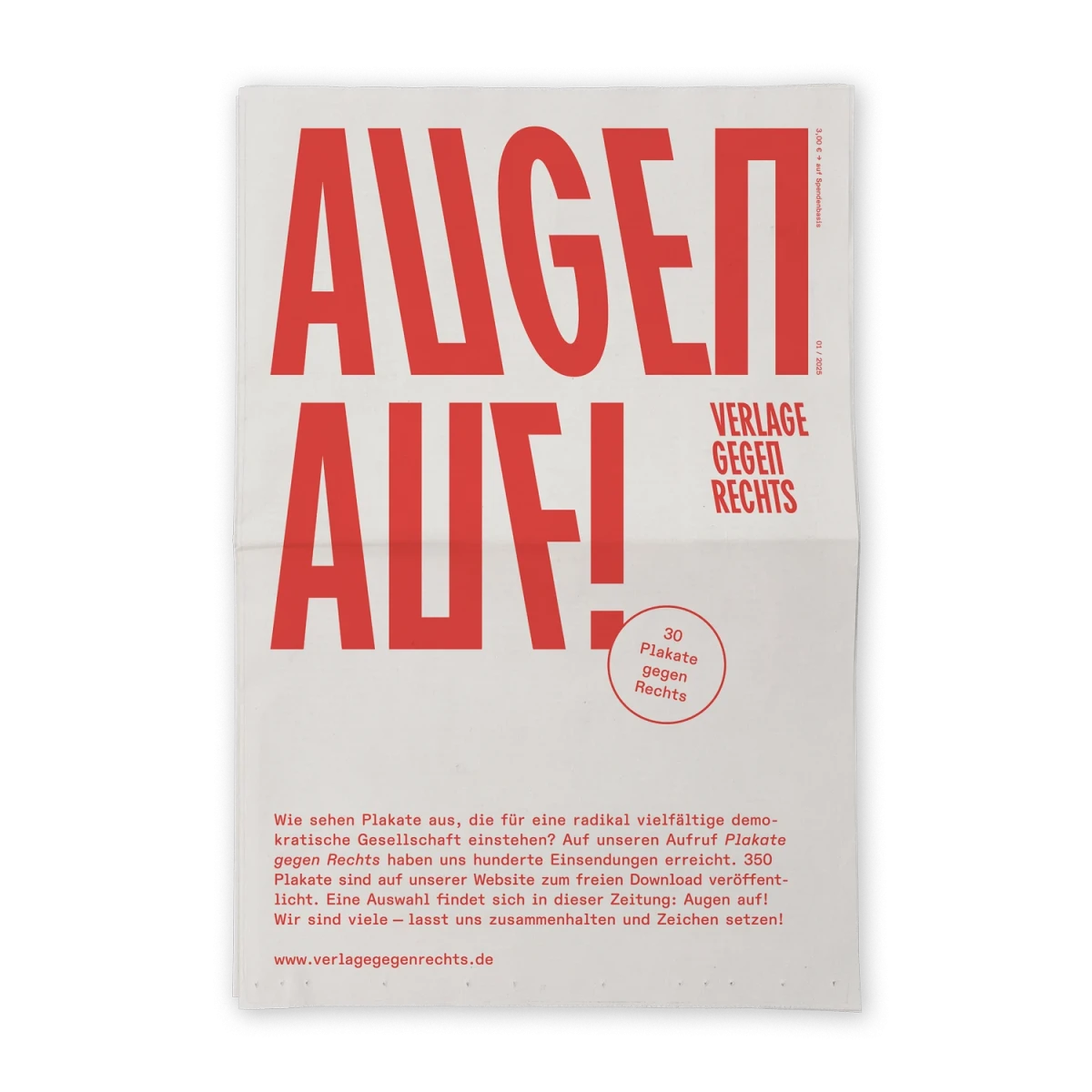 Augen auf! Plakat-Zeitung