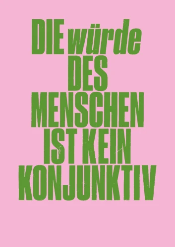 Plakat gegen Rechts von Nikolai Dobreff