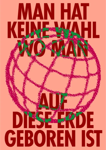 Plakat gegen Rechts von Liad Shadmi